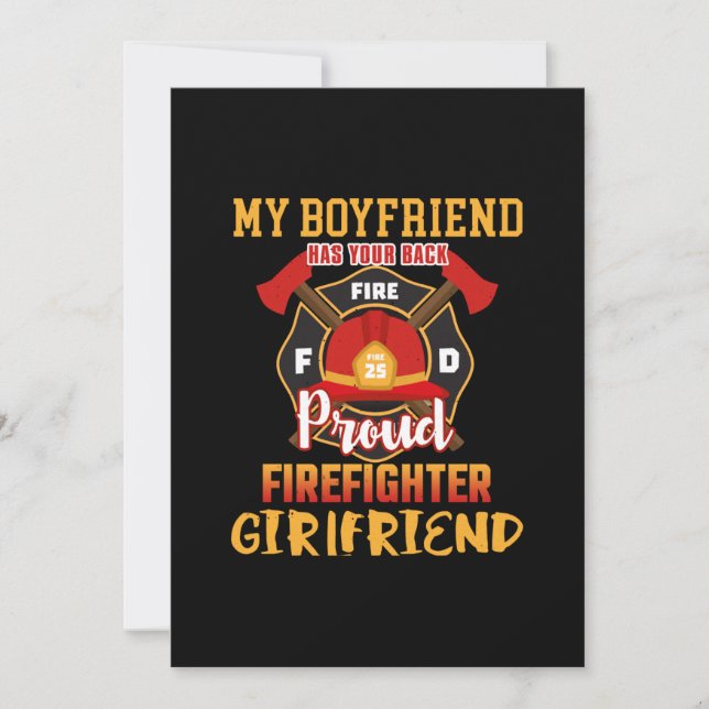 Mijn vriend heeft je achterpootbrandweerman (Voorkant)