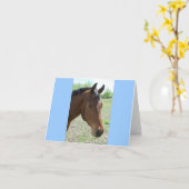 Mijn vriend, het paard kaart (Gele Bloem)