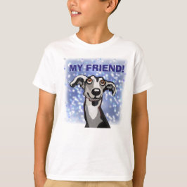 mijn vriend in de sterrennacht slaan t-shirt