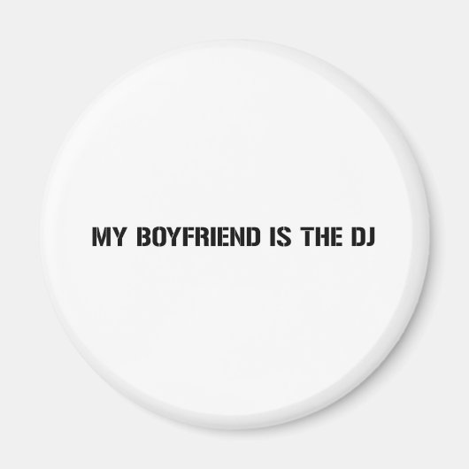 Mijn vriend is de DJ Magneet (Voorkant)