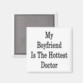 Mijn vriend is de heetste dokter magneet (Voorkant / Achterkant)