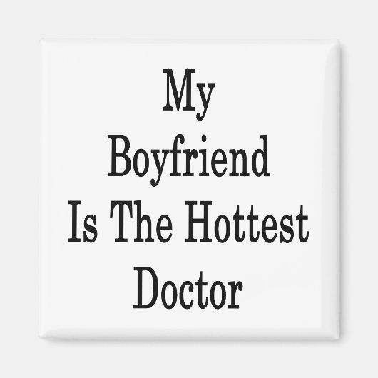 Mijn vriend is de heetste dokter magneet (Voorkant)