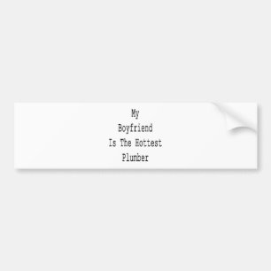 Mijn vriend is de snelste jongen bumpersticker