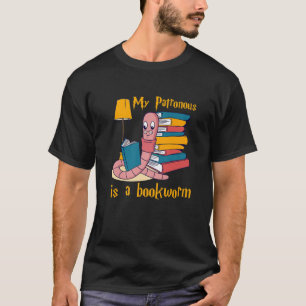 Mijn vriend is een boekwormboeken, lezers lezen t-shirt