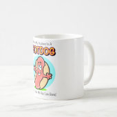 Mijn vriend is een hotdog Mok (Voorkant rechts)