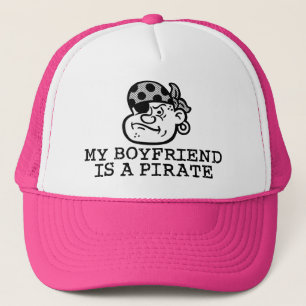Mijn vriend is een piraat trucker pet
