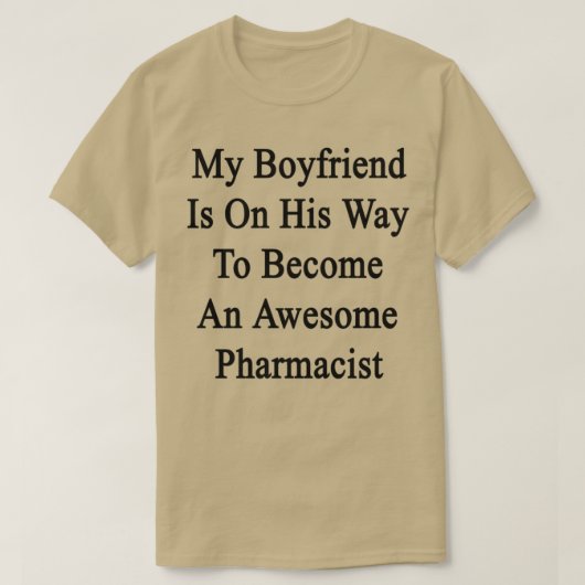Mijn vriend is op weg naar een Geweldige dokter T-shirt (Design voorkant)
