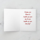 MIJN VRIEND JULLIE BRUG MIJN DAGELIJKSE KAART (Binnen)