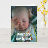 MIJN VRIEND KRUIST NIET **55th BRITHDAY** Card Kaart (Gele Bloem)