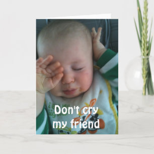 MIJN VRIEND KRUIST NIET **55th BRITHDAY** Card Kaart