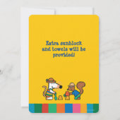 Mijn vriend Maisy Birthday Kaart (Achterkant)