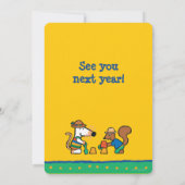 Mijn vriend Maisy Birthday Kaart (Achterkant)