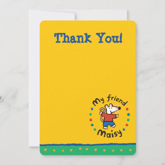 Mijn vriend Maisy Birthday Kaart (Voorkant)