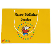 Mijn vriend Maisy Birthday Large Cadeautasje (Voorkant)