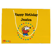 Mijn vriend Maisy Birthday Large Cadeautasje (Achterkant)