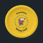 Mijn vriend Maisy Birthday Papieren Bordje<br><div class="desc">Maisy is ieders beste vriend! Lucy Cousins schattige,  vriendelijke muis met haar heldere rode shirt en blauwe broek zal een beroep doen op kinderen van alle leeftijden en belangen. Dit leuke en leuke ontwerp zal je een glimlach op je gezicht geven.</div>