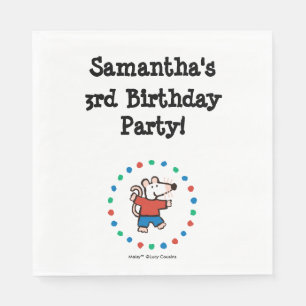 Mijn vriend Maisy Birthday Servet