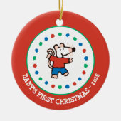 Mijn vriend Maisy Keramisch Ornament (Voorkant)