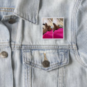 Mijn vriend, mijn lijf. vierkante button 5,1 cm (In situ)