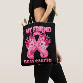 Mijn vriend overwon kanker tote bag (Dichtbij)