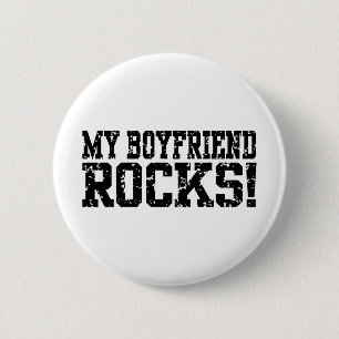 Mijn vriend Rocks Ronde Button 5,7 Cm