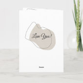 Mijn vriend The Bookworm  Wenskaart Kaart (Achterkant)