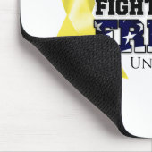 Mijn vriend vecht voor je vrijheid muismat (Hoek)