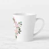 Mijn vriend Wreath Vriendschapsquote Latte Mok (Rechts)
