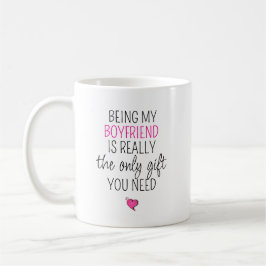 Mijn vriend zijn is het enige geschenk dat je nodi koffiemok