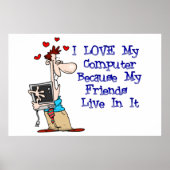 Mijn vrienden poster (Voorkant)