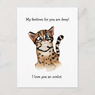 Mijn vrienden zijn diep van de ocelot Kaart