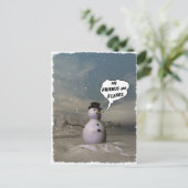 Mijn vrienden zijn flakes Briefkaart (Staand voorkant)