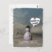 Mijn vrienden zijn flakes Briefkaart (Voorkant / Achterkant)