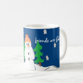 Mijn vrienden zijn flakes koffiemok (Voorkant rechts)