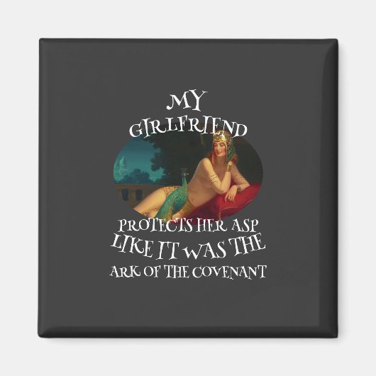 MIJN VRIENDIN BESCHERMT HAAR ASP ZOALS HET WAS DE MAGNEET (Voorkant)