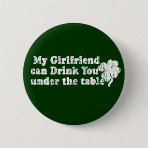 Mijn Vriendin Drink Ronde Button 5,7 Cm