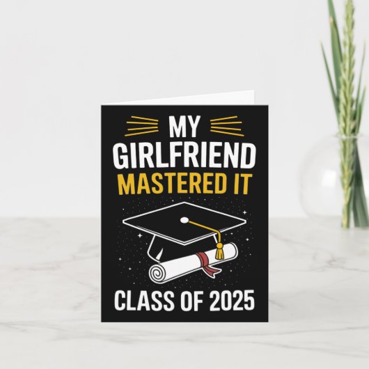 Mijn Vriendin heeft de Master of Science CL van 20 Kaart (Voorkant)
