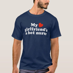Mijn Vriendin is een warme zuster T-shirt