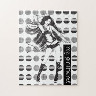 mijn vriendin legpuzzel