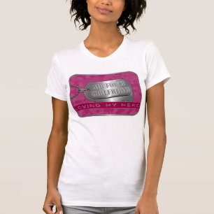 Mijn Vriendin van de luchtmacht van Hero T-shirt