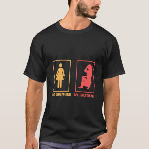 Mijn vriendin vs jouw vriendin   cowgirl t-shirt