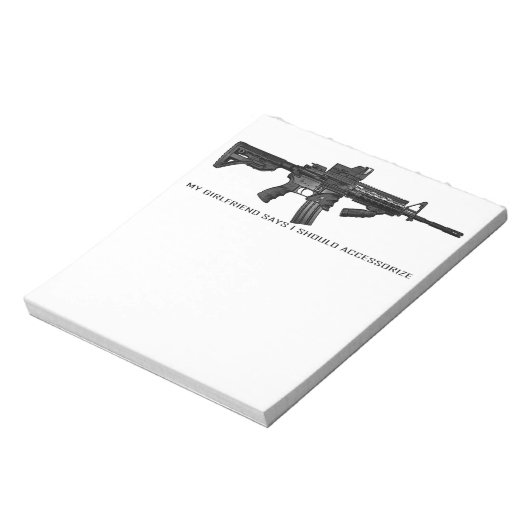 Mijn Vriendin zegt dat ik de AR15 moet openen Notitieblok (Linkerzijde)