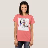 Mijn vriendje is jaloers t-shirt (Voorkant volledig)