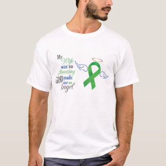 Mijn vrouw An Angel - Bile Duct Cancer T-shirt