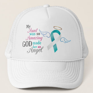 Mijn vrouw an Angel - Cererical Cancer Trucker Pet