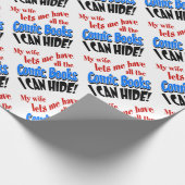 Mijn vrouw cadeaupapier (Hoek)