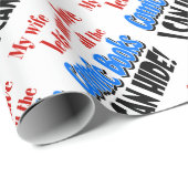 Mijn vrouw cadeaupapier (Rol Hoek)