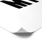 Mijn vrouw en mijn schoonmoeder (Gestalt Illusion) Poster (Hoek)