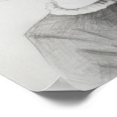 Mijn vrouw en mijn schoonmoeder optische illusie poster (Hoek)