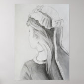 Mijn vrouw en mijn schoonmoeder optische illusie poster (Voorkant)